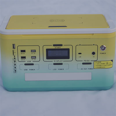 88wh Portable Outdoor Power Station Rechargeable 89.6Wh 400wh 500wh 7Ah Built In BMS